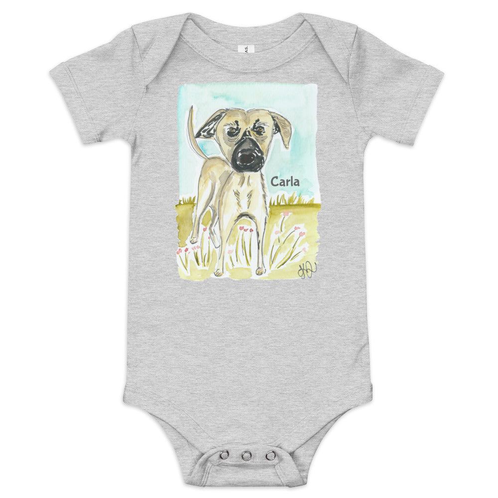 Carla Baby Short Sleeve Onesie