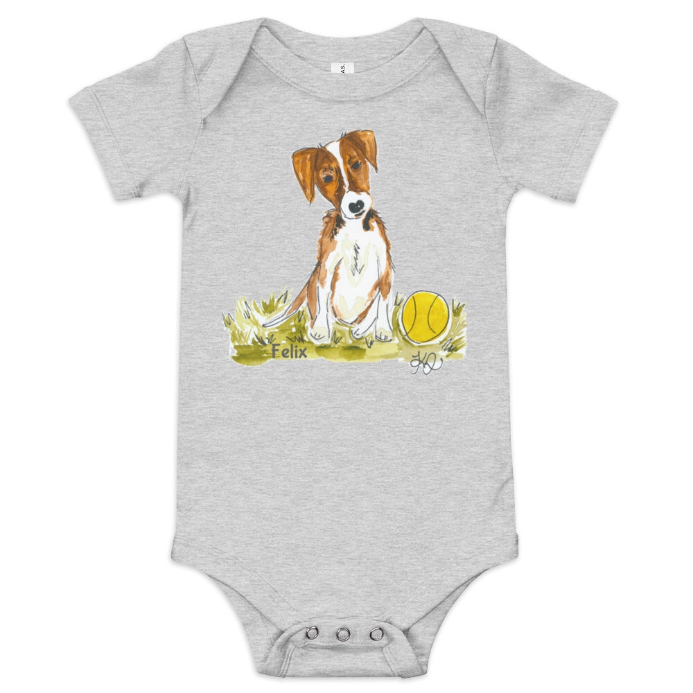 Felix Baby Short Sleeve Onesie