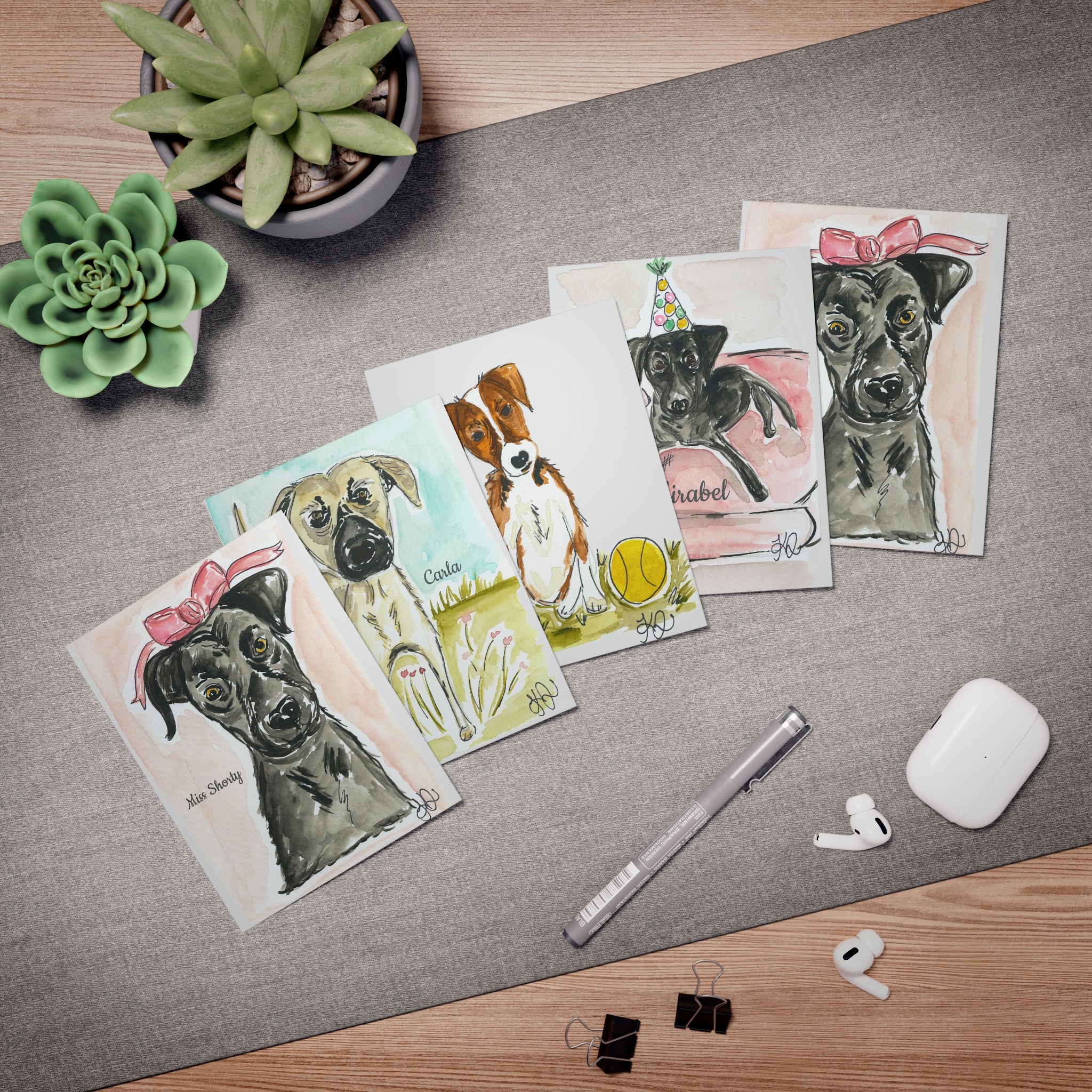 Multi-Design Greeting Cards (5-Pack)