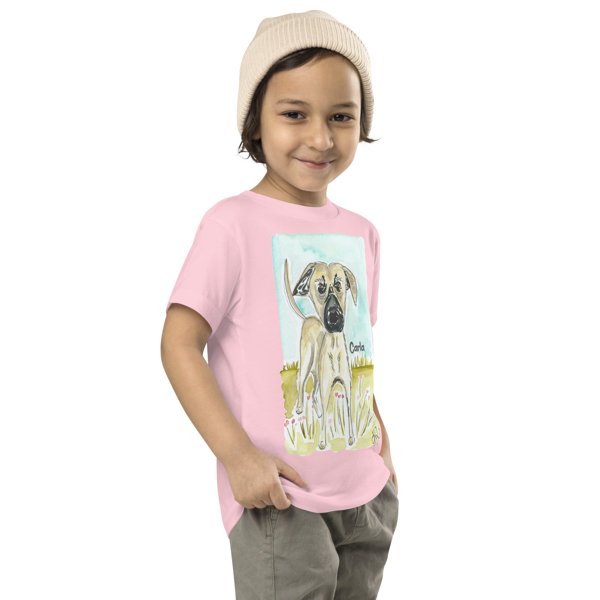 Carla Toddler Short Sleeve Tee